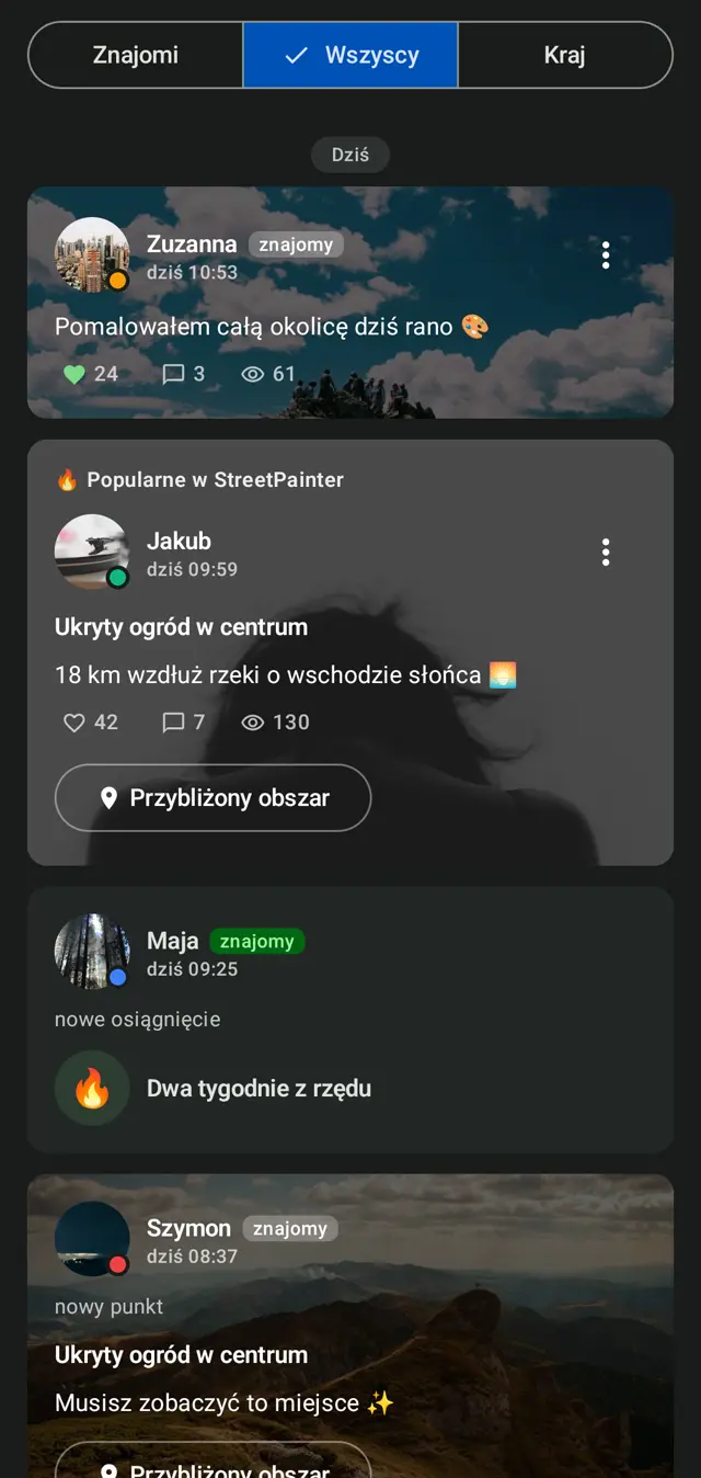 Aktualności społeczności StreetPainter